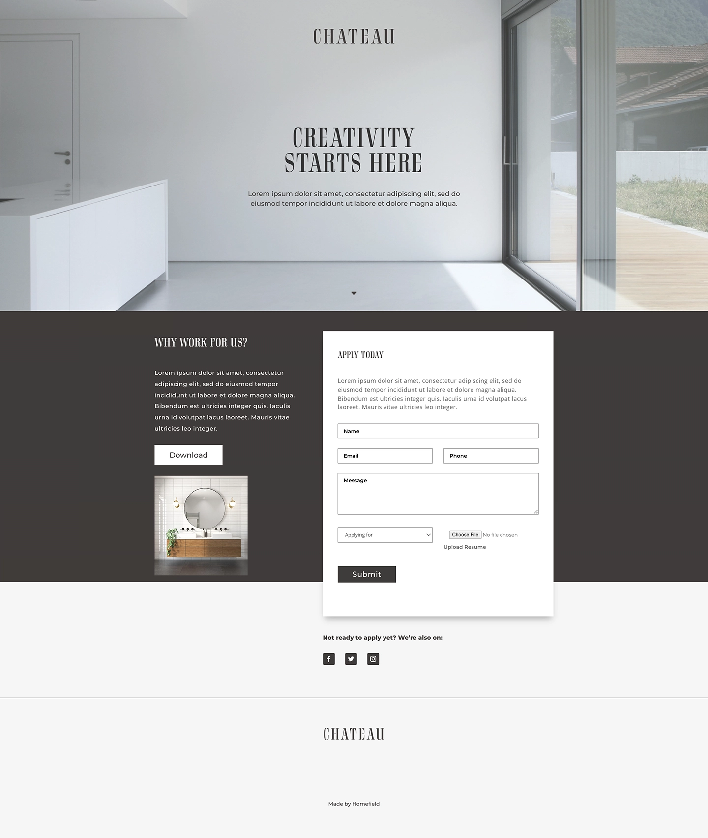 Recruitment Template 3 Recruitment Template 3